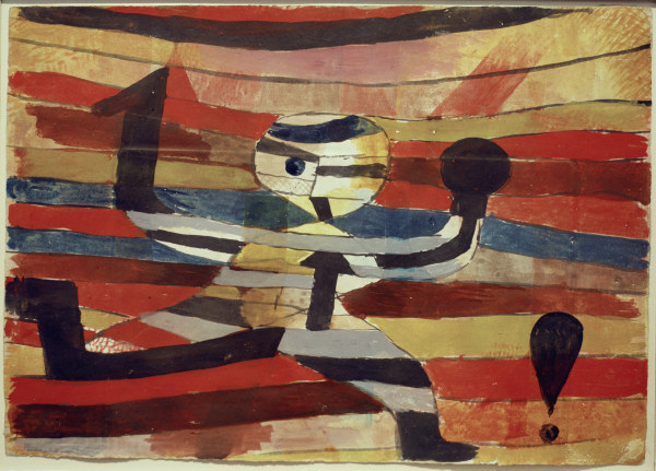 Laeufer, 1920/25. de Paul Klee
