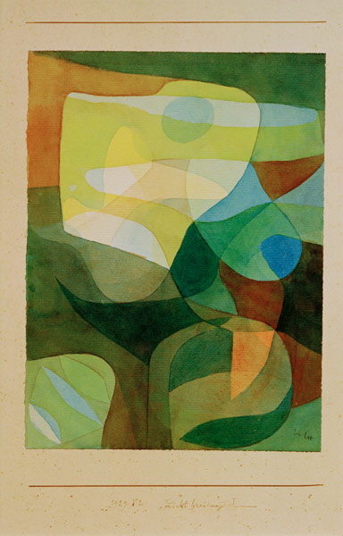 Lichtbreitung I, 1929, 242 (Y 2). de Paul Klee