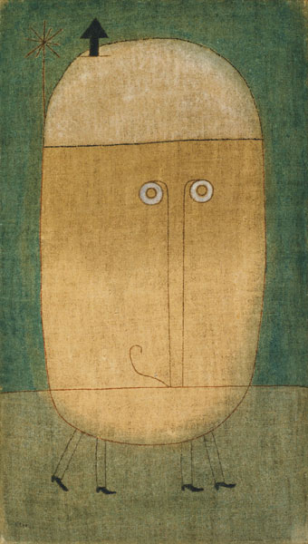 Mask of Fear de Paul Klee