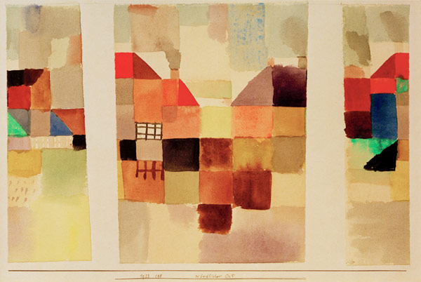 Noerdlicher Ort, 1923, 140. de Paul Klee