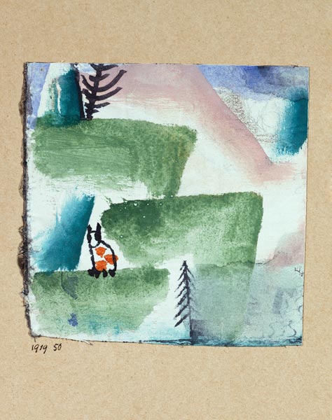 Revier eines Katers de Paul Klee