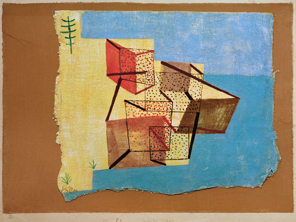 bebautes Ufer, de Paul Klee