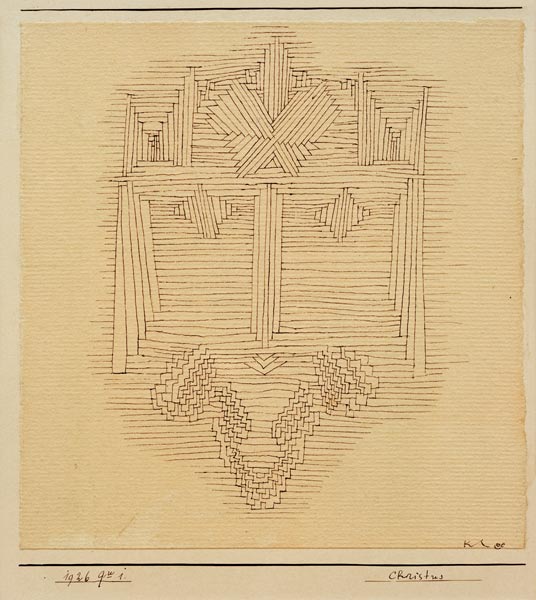 Christus, 1926, 71. de Paul Klee