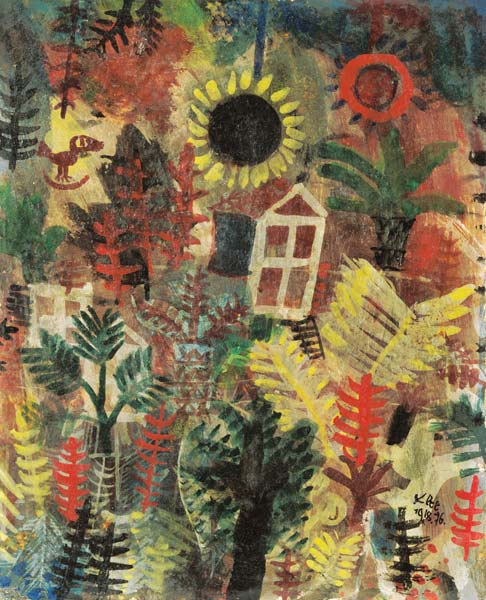 Garden landscape. de Paul Klee