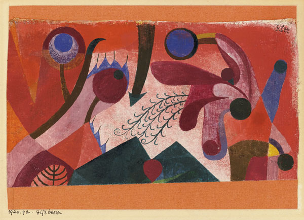 Poisonous Berries de Paul Klee