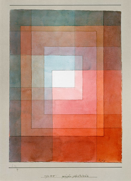 Blanco polifónico, 1930, 140. de Paul Klee