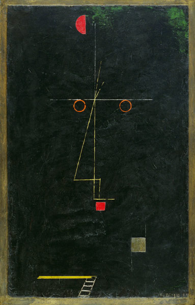 Portrait of an Equilibrist de Paul Klee