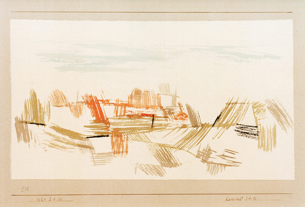 Reisebild 3.H.25, 1929.325. de Paul Klee