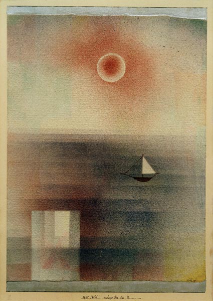 Ruhige See bei Z..., 1925.221 (Wj) de Paul Klee