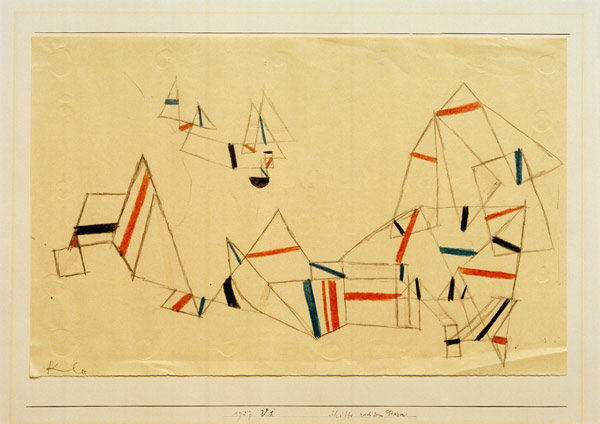Schiffe nach dem Sturm, de Paul Klee