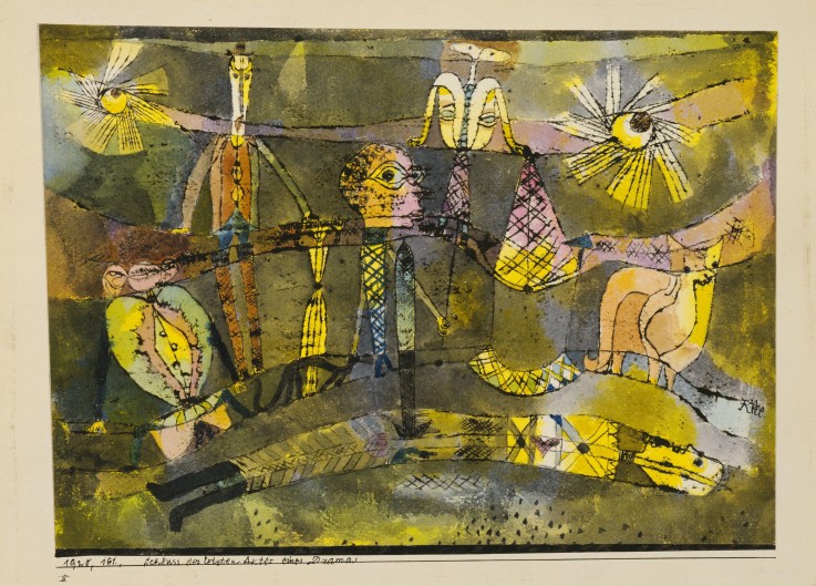 The End of the Last Act of a Drama de Paul Klee