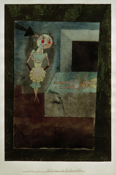 Selbstmord eines Stubenmaedchens, de Paul Klee