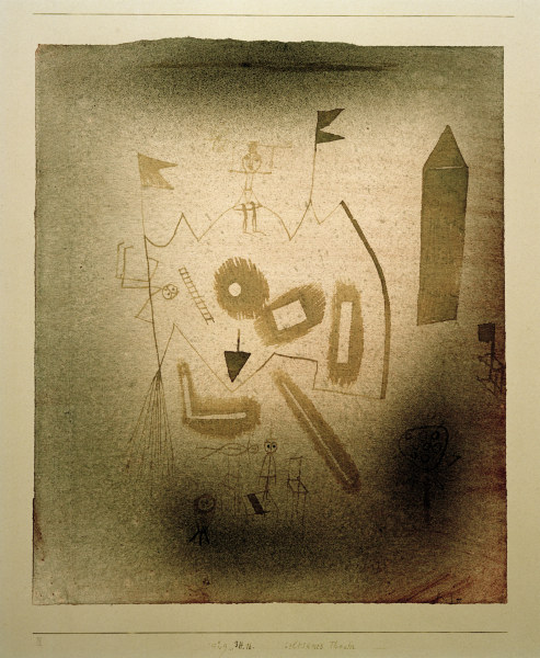 Seltsames Theater, 1929, 316. de Paul Klee