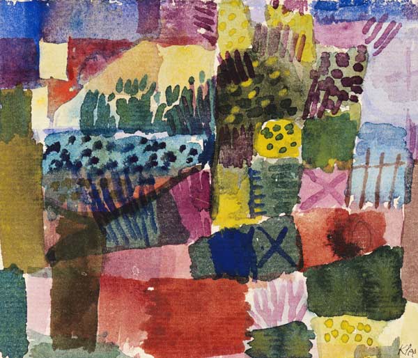 Southern garden de Paul Klee