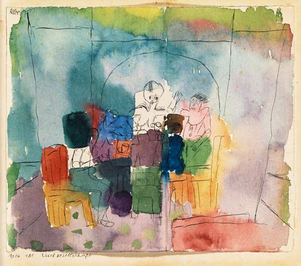 Tischgesellschaft de Paul Klee