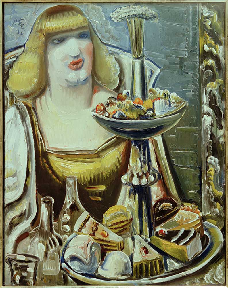 Woman with sweetmeat de Paul Kleinschmidt