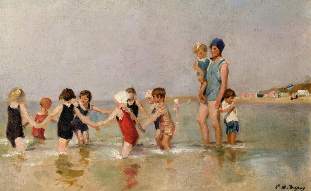 Children Bathing de Paul Michel Dupuy