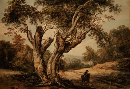 A View in Windsor Forest de Paul Sandby