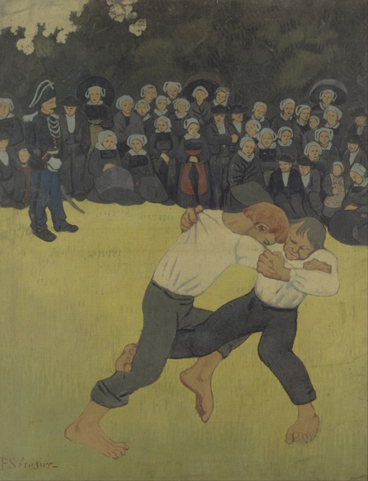 Breton Wrestling de Paul Serusier