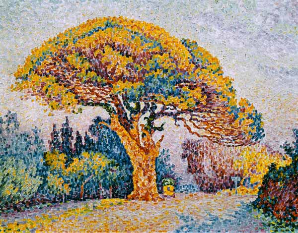 El pino (St. Tropez) de Paul Signac