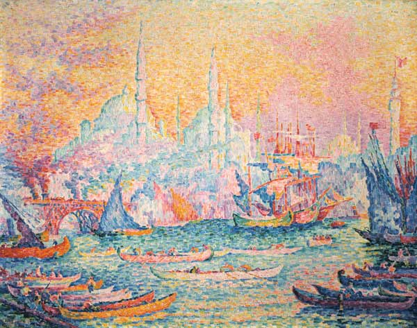 Istanbul, 1907 (oil on canvas) de Paul Signac
