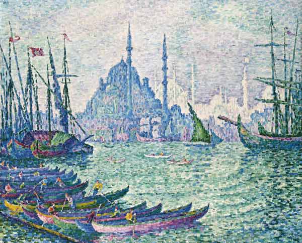 The Golden Horn, Minarets de Paul Signac