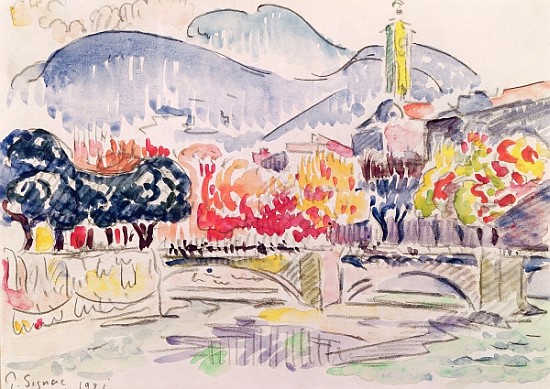 Le Paillon, Nice de Paul Signac