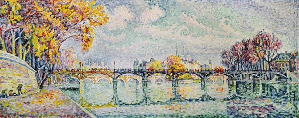 The Pont des Arts de Paul Signac