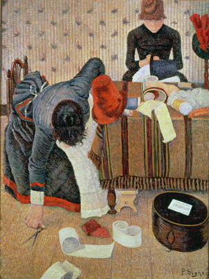 The Milliner, 1885 de Paul Signac