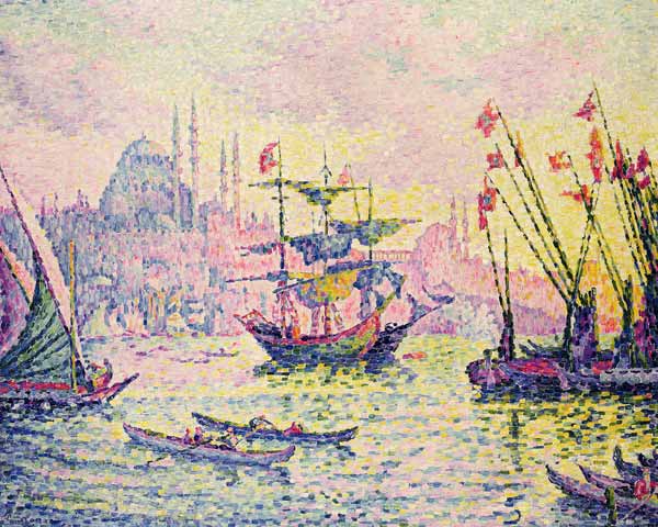 View of Constantinople de Paul Signac
