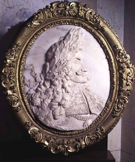 Leopold I King of Hungary and Holy Roman Emperor (1640-1705) relief portrait de Paul  Strudel