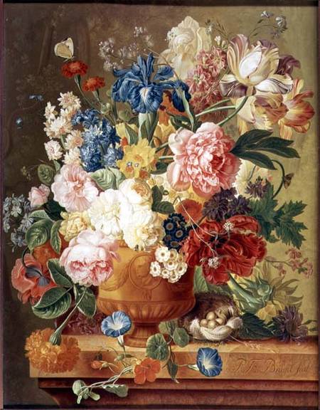 Flowers in a Vase de Paul Theodor van Brussel