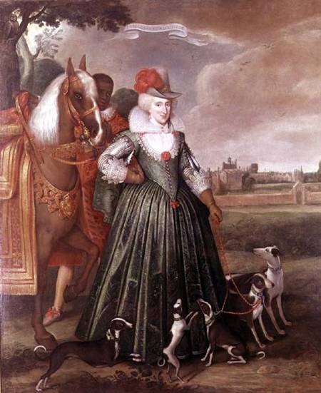 Anne of Denmark de Paul van Somer