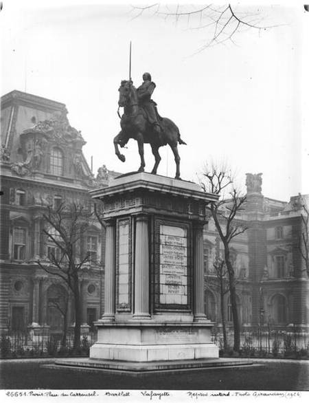Monument dedicated to General Lafayette (1757-1834) 1899-1907 de Paul Wayland Bartlett