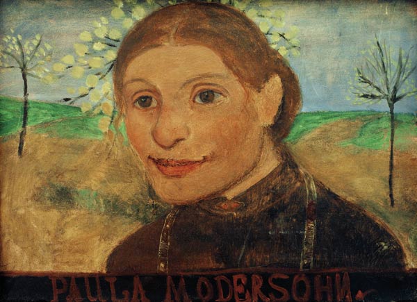 Selfportrait 1903 de Paula Modersohn-Becker