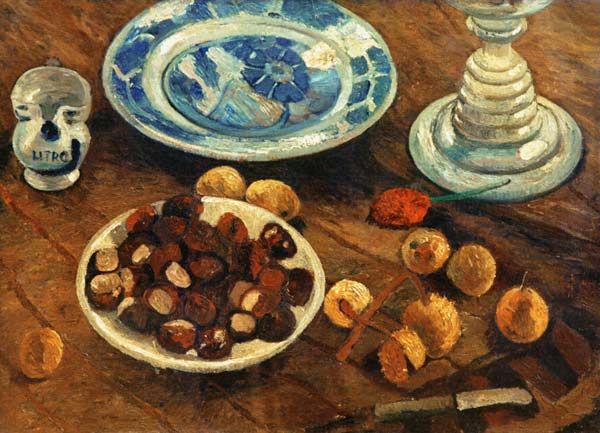 Chestnuts Still Life de Paula Modersohn-Becker
