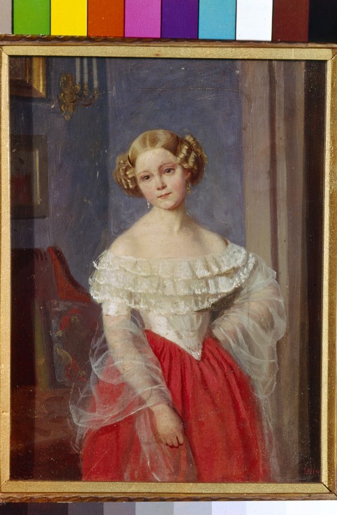 Portrait of Olga Demontcal de Pawel Andrejewitsch Fedotow
