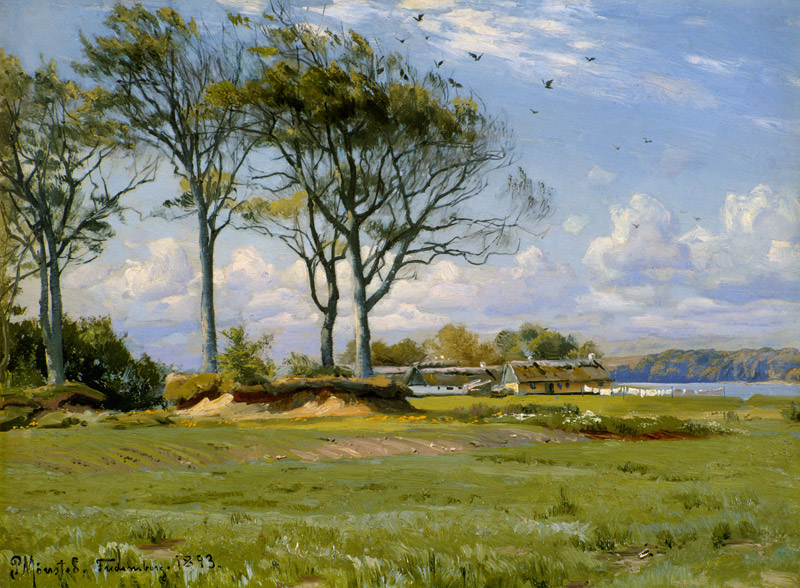 Spring Landscape de Peder Moensted