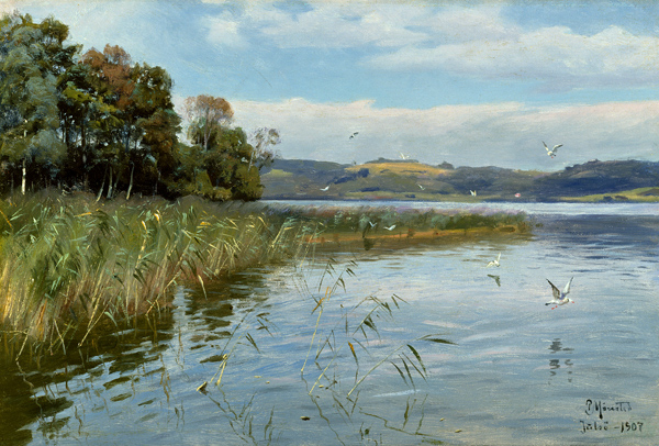 Summer's Day at the Lake de Peder Moensted