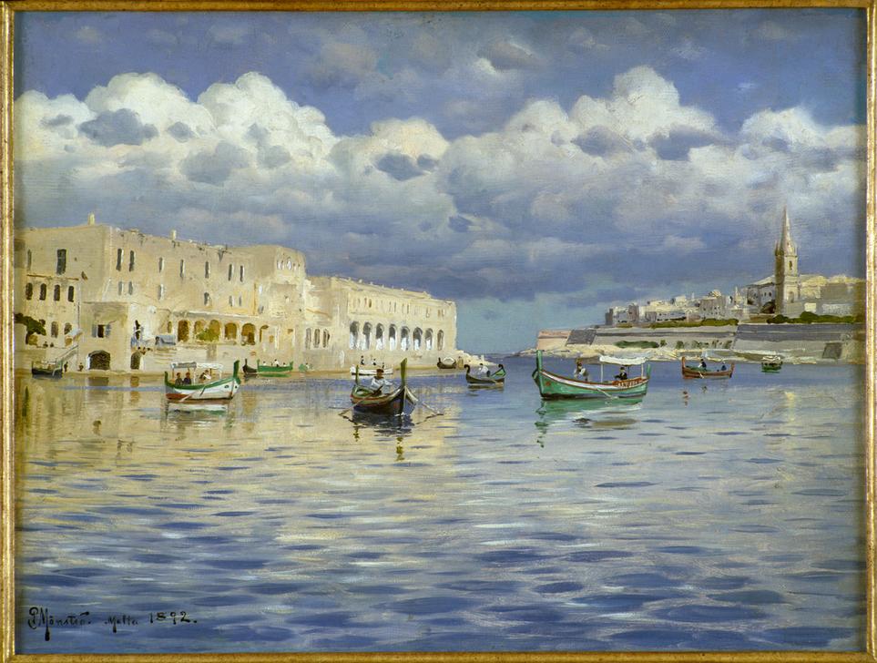 Malta Harbour de Peder Moensted