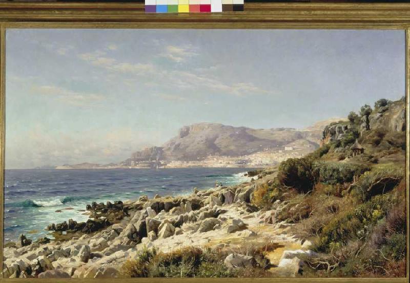 Coast at Monte Carlo. de Peder Moensted