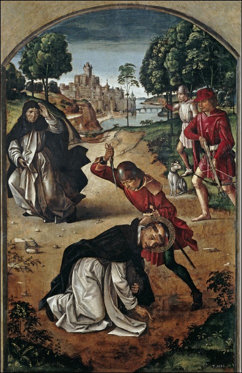 The Death of Saint Peter of Verona de Pedro Berruguete