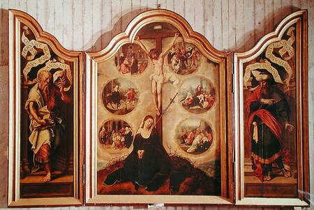 Triptych of the Seven Sorrows of the Virgin de Pedro Orley