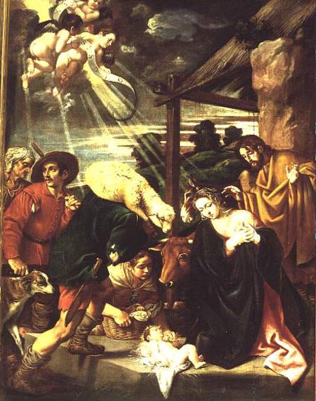Adoration of the Shepherds de Pedro Orrente