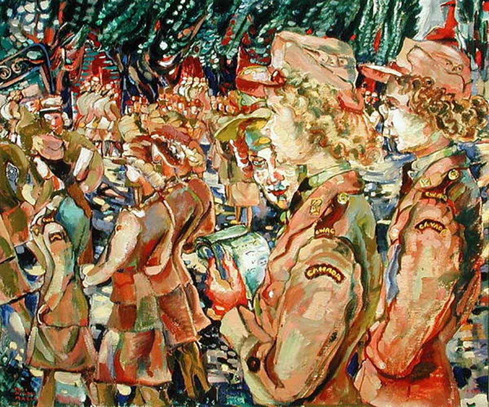 Morning Parade, 1944 de Pegi Nicol Macleod