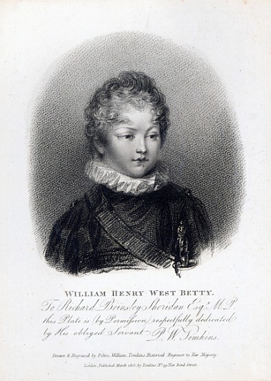 William Betty de Peltro William Tomkins
