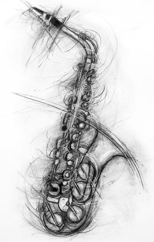 Saxophone de Penny Warden