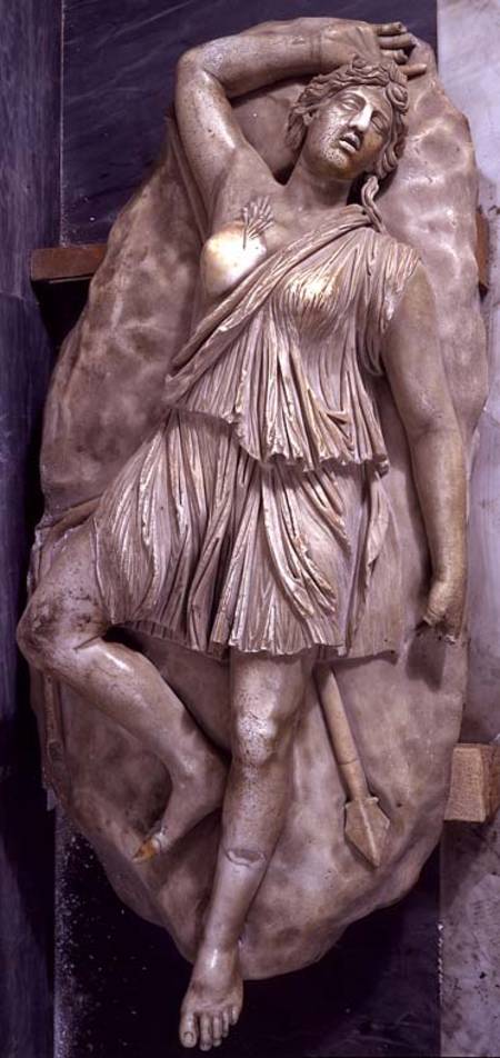 Fallen Female Warrior de Pergamum School