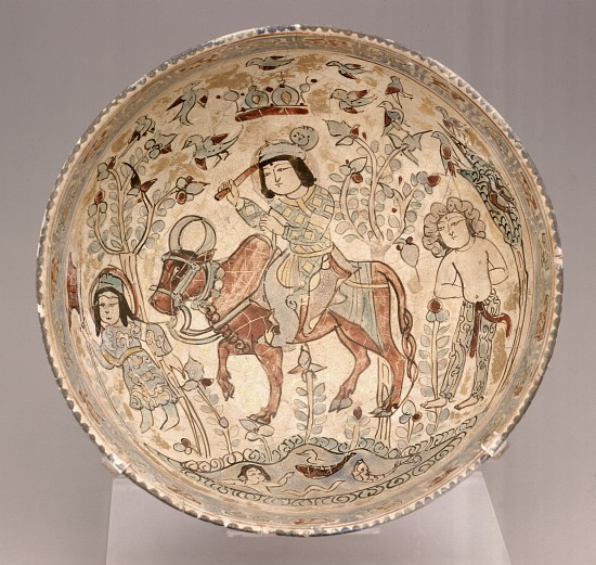 Mina'i Bowl, early 13th century de Persian School