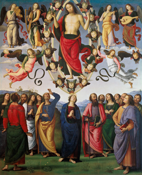The Ascension Day Christi. de Perugino (eigentl. Pierto di Cristoforo Vanucci)